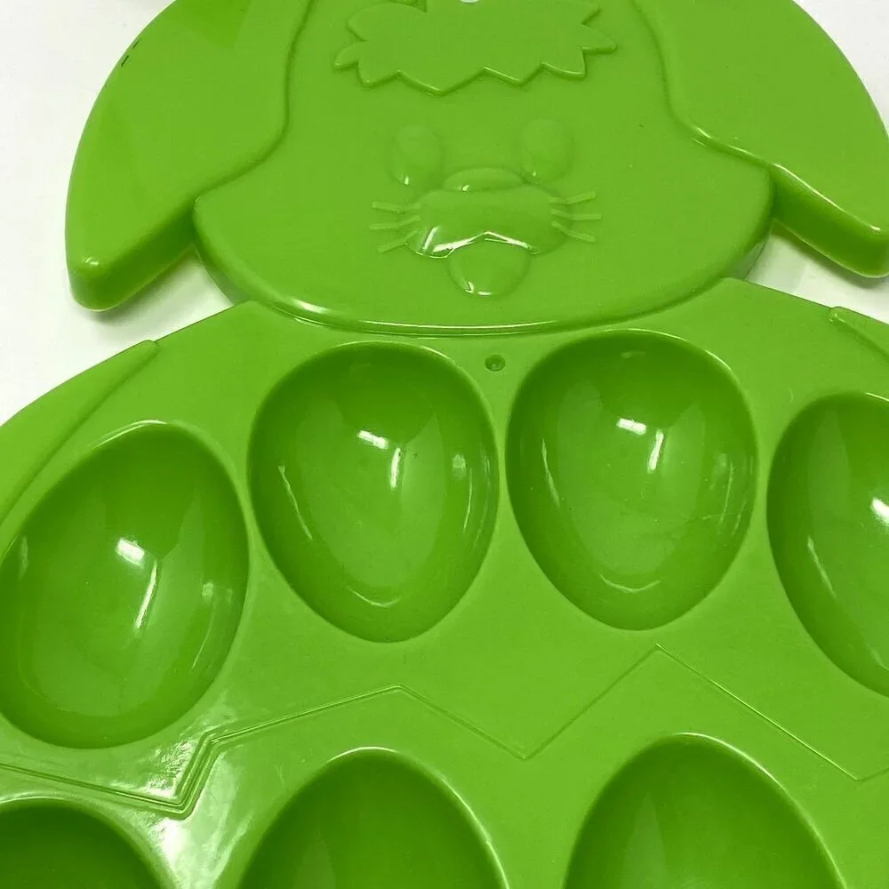 Target Egg Display Tray 12 Eggs Serveware Green Plastic